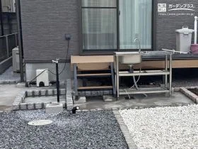 庭時間を快適にする水まわりの工夫[施工後]