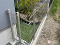 開放感のあるメッシュフェンス