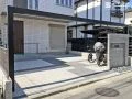 ファサードを引き締めるデザインフレーム