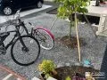 ピンコロ石の可愛らしい植栽スペースを設け暮らしを彩るお庭工事