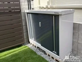 コンパクトですっきりした物置[施工後]