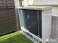 コンパクトですっきりした物置