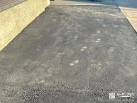 寒冷地に強いアスファルト舗装を施した駐車スぺース[施工後]