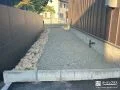 ロックストーンとビリ砂利でお手入れしやすさを叶えたお庭工事