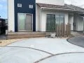 曲線デザインで魅せる駐車スペース拡張工事