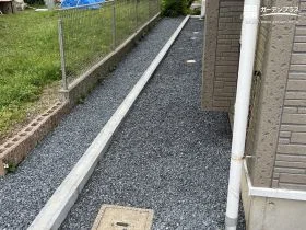 犬走りを整えて暮らしやすい動線に[施工後]