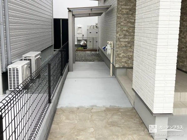 犬走りを活用した便利な駐輪スペース 犬走りを活用した便利な駐輪スペース