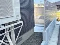 周囲が気になりにくい目隠しフェンス