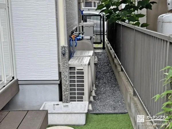 毎日の生活動線を支える清潔な犬走り