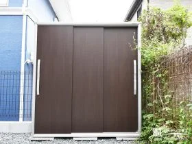 屋外用の収納スペース