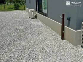 シンプルで使いやすい人気の立水栓[施工後]