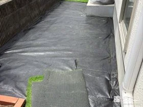 主庭の雑草対策[施工後]