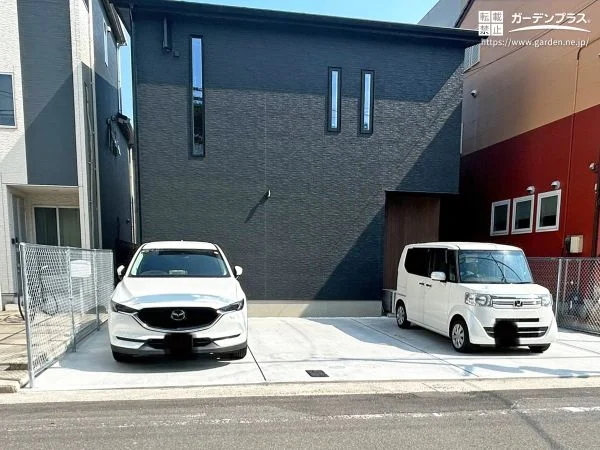 No.26733 都会的でおしゃれな印象を与える新築外構[施工後]