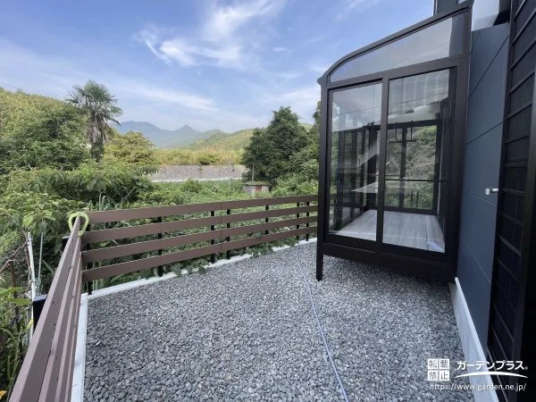 清潔に過ごせる裏庭づくり