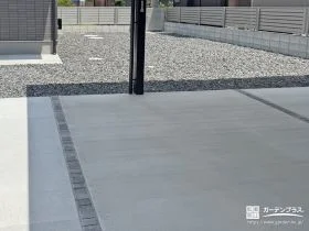 防草シートと砂利で快適に整えた主庭と裏庭[施工後]