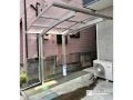 雨の日のお出かけも安心なサイクルポートと土間コンクリート工事