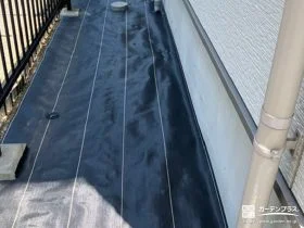 防草シートで雑草の発生を抑制[施工後]