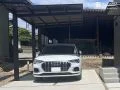 スタイリッシュなブラックポリカーボネート屋根カーポート