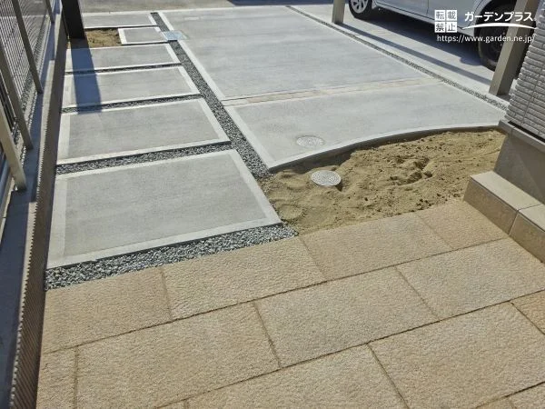 目地の向きにこだわったファサード