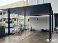 お車やお子様の自転車を雨に濡れずに保管できるカーポート工事