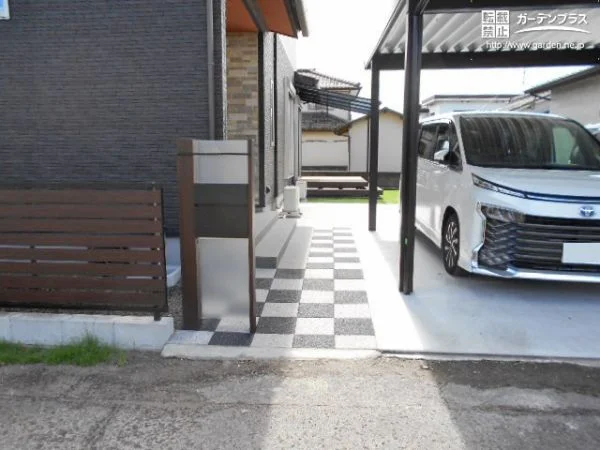 家族や来訪者に心地よい第一印象を与える新築外構