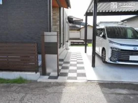 家族や来訪者に心地よい第一印象を与える新築外構