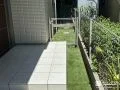 門扉の設置で防犯性を高めつつ使いやすい犬走りのリフォーム工事