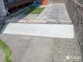 お庭への出入りをスムーズにするスロープ