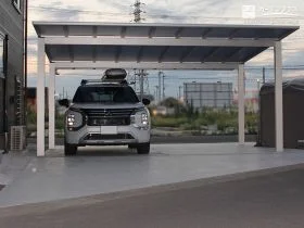 夏場の車内温度上昇を軽減する安心の駐車スペース[施工後]