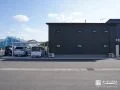 2台用カーポートがすっきり収まる新築外構