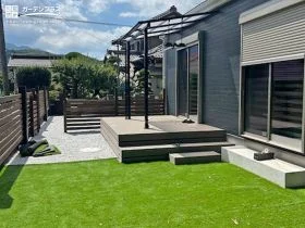 愛犬ファーストなドッグランリフォーム工事