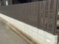 高級感のある目隠しフェンス