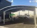 光と風を楽しむプラチナステンのカーポート