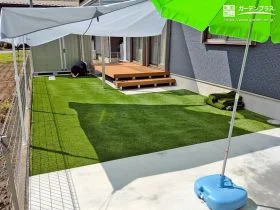 暮らし広がる多目的ガーデンスペース工事