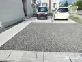 インターロッキングでアクセントを加えた玄関アプローチ工事