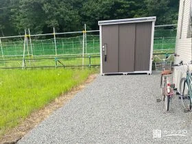 お庭の収納空間[施工後]