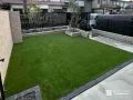 人工芝で雑草が生えいにくい快適なお庭に整えたリフォーム工事