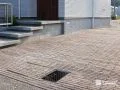 見た目の美しさにもこだわったインターロッキングの駐車スペース