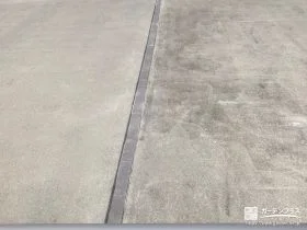 インターロッキング目地でアクセントを入れた駐輪スペース[施工後]
