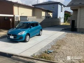 シンプルながらもコスト面に配慮した設計の新築外構