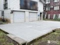 駐車や作業がしやすいフラットな土間コンクリート打設工事