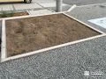 ブロック囲いの植栽スペースを設けお庭にアクセントをつけた工事