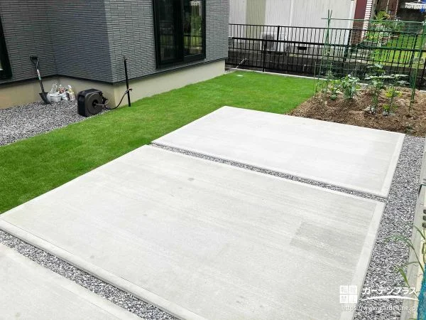 遊んで、くつろいで。天然芝がつなぐ家族の庭時間