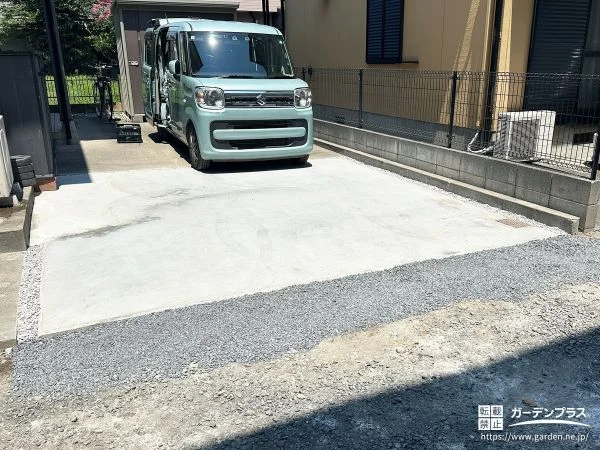 No.26970 日々の使いやすさを重視し快適に仕上げた駐車スペース工事[施工後]