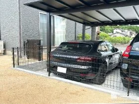 段差をすっきり整えて、高低差を解消する土留め[施工後]