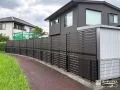 圧迫感のないプライベート空間をつくるスタイリッシュフェンス