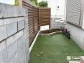やわらかな曲線が生む、ナチュラルな花壇デザイン