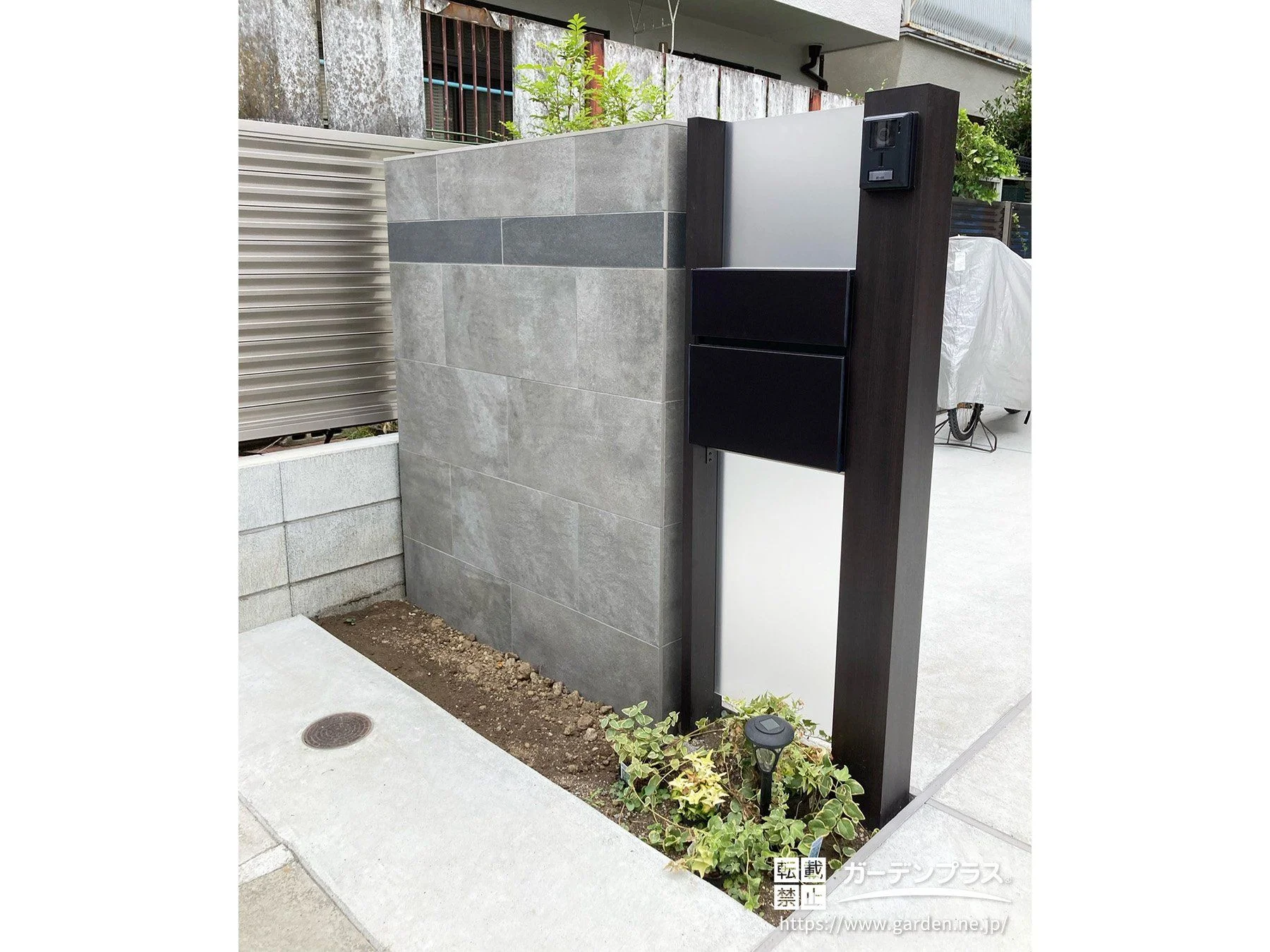 外構施工例一覧（コンクリートブロック・ポスト・工事費用50万円まで） |画像表示| 外構工事のガーデンプラス