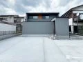 グレーで統一した上質モダンな新築外構