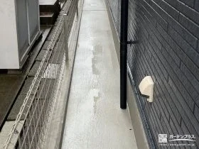 いつでも綺麗に保てる犬走り[施工後]